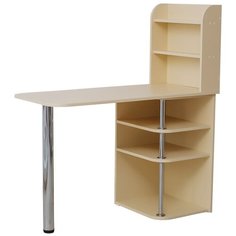 Маникюрный стол Комфорт 2 правосторонний Бежевый Ru Comfort