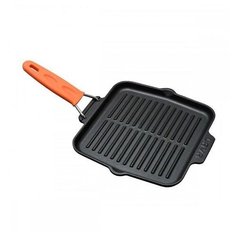 Сковорода-гриль со складной ручкой LAVA LV ECO GT 2121 T19-1 R 21см красная