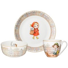Набор посуды обеденный fashion princess 3 пр. Lefard (415-2196)