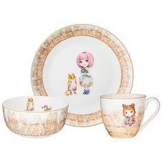 Набор посуды обеденный fashion princess 3 пр. Lefard (415-2201)