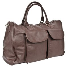 Дорожная сумка 86095 кофе Polar