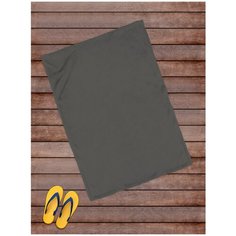 Покрывало пляжное флис sfer.tex серый 150х110