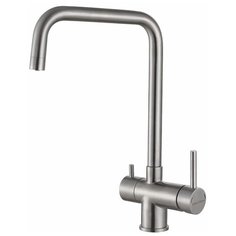 Смеситель Paulmark WETTER We213030-SS, нержавеющая сталь