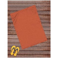 Покрывало пляжное флис sfer.tex оранжевый 150х110