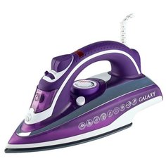 Утюг GALAXY GL6114/GL6115 фиолетовый/белый