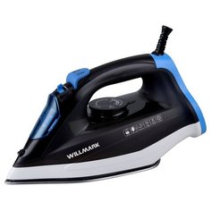 Утюг Willmark SI-2405CA черный/голубой/белый