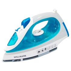 Утюг Willmark SI-1808N белый/голубой