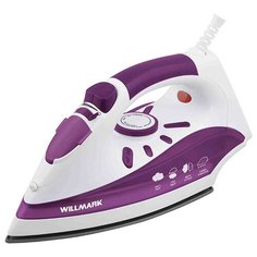 Утюг Willmark SI-2222CRP белый/фиолетовый