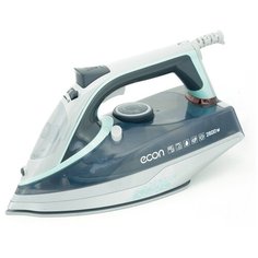 Утюг Econ ECO-BI2602 с керамической подошвой и паровым ударом, 2600 Вт