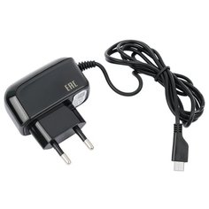 Сетевое зарядное устройство VIXION S2 (0.6A) microUSB (черный)
