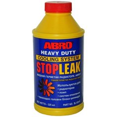 Герметик радиатора ABRO HEAVY DUTY / Герметик системы охлаждения, жидкий STOP LEAK 325 мл. SL-624-R