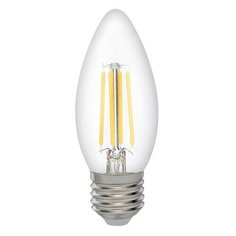 Светодиодная лампа свеча PLED OMNI C35 6w E27 3000K CL 230/50 Jazzway