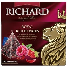 Чай красный Richard Royal red berries в пирамидках, 20 шт.