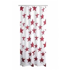 Штора для ванной RIDDER Star 180x200 красный
