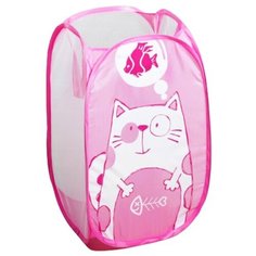 Корзина для игрушек "Котик" 2299647 Сима ленд