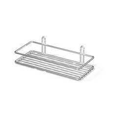 Полка в ванную прямая LM004 1 ярус 25*11*7 хром Tekno Tel