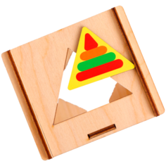 Сортер с плоскими деталями "Формы" 4276083 Лесная мастерская