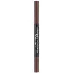 Essence карандаш+пудра Brow Powder & Define Pen, оттенок 02 warm dark brown