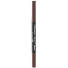 Essence карандаш+пудра Brow Powder & Define Pen, оттенок 02 warm dark brown