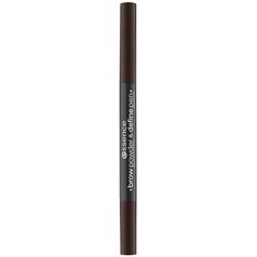 Essence карандаш+пудра Brow Powder & Define Pen, оттенок 004 deep brown