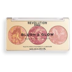 REVOLUTION Набор для лица 3 В 1 Blush & Glow Cranberry Glow