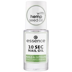 Essence Масло для ногтей и кутикулы 10 sec nail oil nails & cuticles fast absorbing