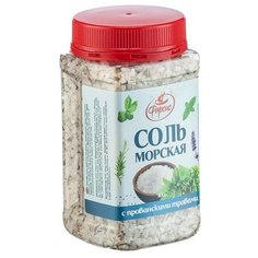Соль морская с прованскими травами Фарсис 400 гр., ПЭТ-банка