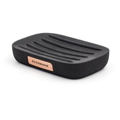 Мыльница Келси, черная, полирезин Ridder