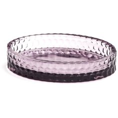 Мыльница Sherine, прозрачно-пурпурная, стекло Ridder