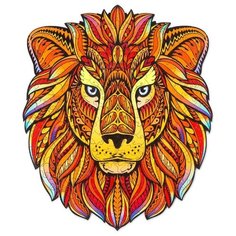 Деревянный пазл «Король лев» 20 x 24 см маленький Woody Puzzle