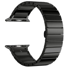 Ремешок Deppa Band Steel для Apple Watch 38/40 mm, нержавеющая сталь, черный