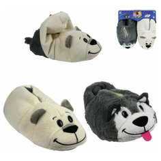 Игрушка-вывернушка 1Toy Вывертапки: Хаски-Полярный медведь, детские L, размер 31-33 (Т13959)