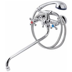 Смеситель для ванны с душем FAUZT FZs-428-54 тип См-ВУДРНШлА