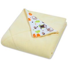 Плед Loombee c велюром бежевый