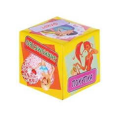 Гадальный кубик "Романтический", Задира, подарочный мешочек