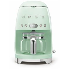 Кофеварка smeg DCF02, пастельный зеленый