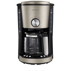 Кофеварка Morphy Richards 162525, платиновый