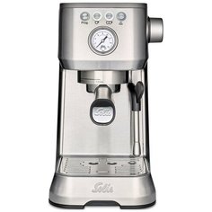 Кофеварка рожковая Solis Barista Perfetta Plus, серебристый