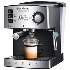 Кофеварка рожковая ENDEVER Costa-1060, черный/стальной