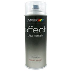 Лак MOTIP Deco effect матовый прозрачный 400 мл