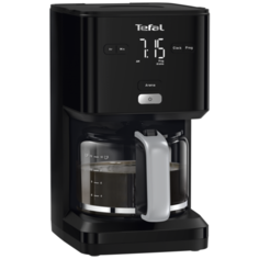 Кофеварка Tefal CM6008 Confidence, черный/металлик