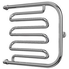 TERMINUS Полотенцесушитель водяной из нержавеющей стали с боковым подключением, 500х500мм, Фокстрот Лиана, Россия