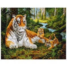 Картина по номерам "Строгий отец", 40x50 см Molly