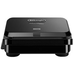 Сэндвичница со сменными панелями DeLonghi SW12B.BK, черный