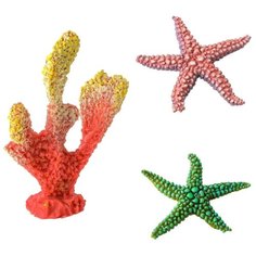 Декорации для оформления аквариума Marvelous Aqva набор, N-04