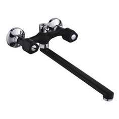 Potato Смеситель для ванны с длинным поворотным изливом, черный P22324-6