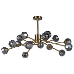 Подвесная люстра Loft IT Orion Smoky 10021/15