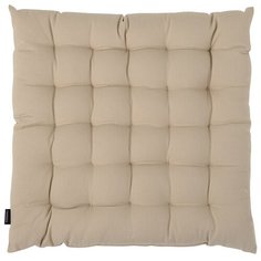 Подушка на стул из хлопка бежевого цвета из коллекции Essential, 40х40 см Tkano