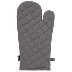 Прихватка-варежка из хлопка серого цвета из коллекции Prairie, 33х17,5 см Tkano