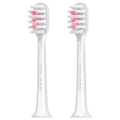 Насадки для зубной щетки DR.BEI Sonic Electric Toothbrush 4D Cleaning Version (apply to S7) розовые, 2 шт